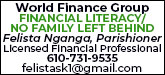 World Finance Group Sponsorship Banner