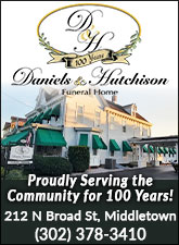 Daniels & Hutchison Funeral Tall Sponsorship Banner